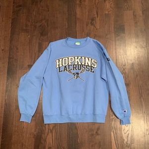 Champion Hopkins Lacrosse Crewneck Sweatshirt